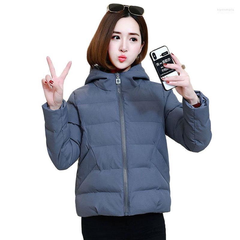 Women's Down & Parkas 2022 Winter Jacket Women Loose Thicken Outerwear Hooded Coats Female Cotton Padded Short Basic Tops Kare22, Black
Women's Down & Parkas 2022 Winter Jacket Women Loose Thicken Outerwear Hooded Coats Female Cotton Padded Short Basic Tops Kare22, Black