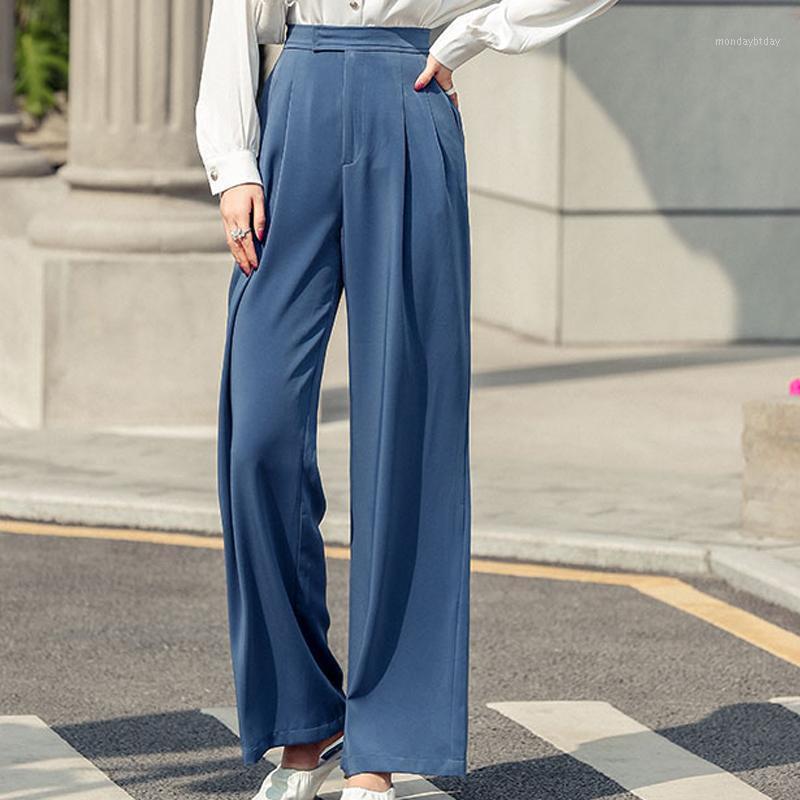 Women' Pants & Capris Alien Kitty 2022 Solid Women Ankle-Length Casual Wide Leg Female Trousers High Waist Office Lady Straight Loose, Blue
Women' Pants & Capris Alien Kitty 2022 Solid Women Ankle-Length Casual Wide Leg Female Trousers High Waist Office Lady Straight Loose, Blue