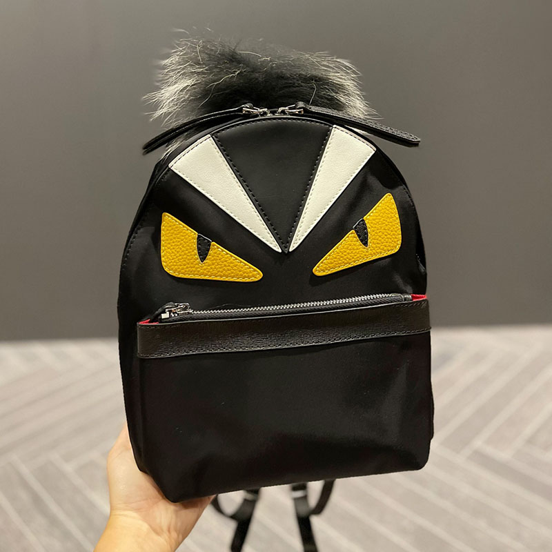 Backpack Little monsters School bag Men Shoulders Bag Nylon Women Small eyes Decoration Multiple pockets Large capacity Adjustable shoulder straps, #1
Backpack Little monsters School bag Men Shoulders Bag Nylon Women Small eyes Decoration Multiple pockets Large capacity Adjustable shoulder straps, #1