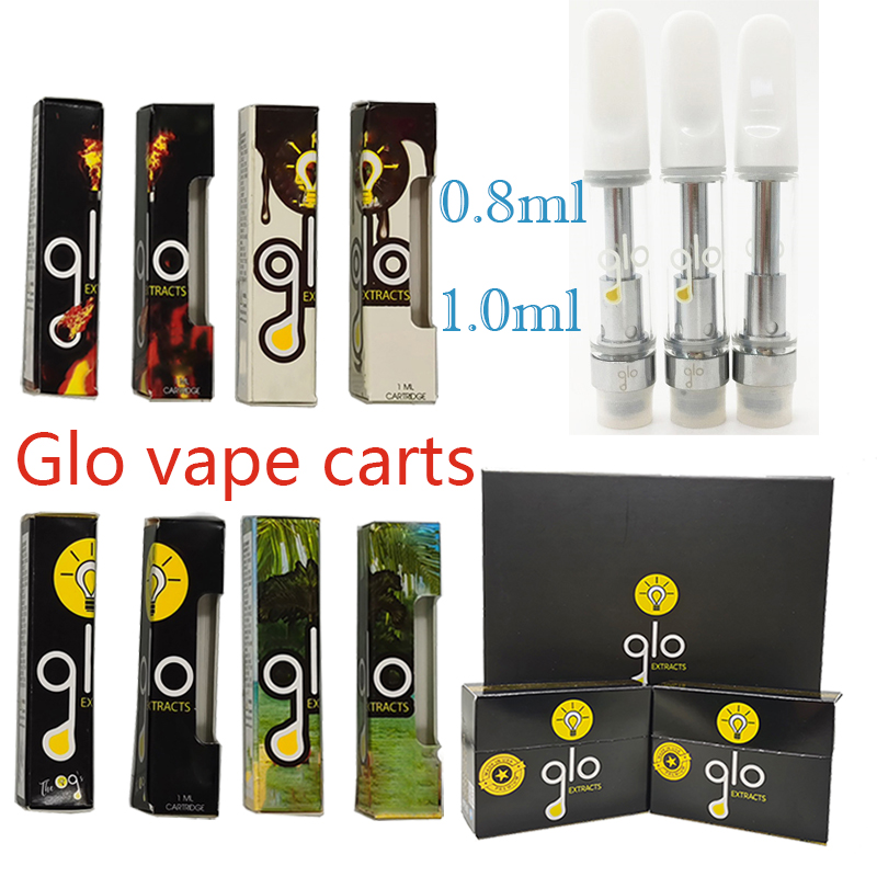 Glo Cartridge 0.8ml 1.0ml Ceramic Coil 510 Atomizer Vape Cartridges Packaging Thick Oil Carts Tank empty Disposable Vaporizer pen Magnetic Box
Glo Cartridge 0.8ml 1.0ml Ceramic Coil 510 Atomizer Vape Cartridges Packaging Thick Oil Carts Tank empty Disposable Vaporizer pen Magnetic Box