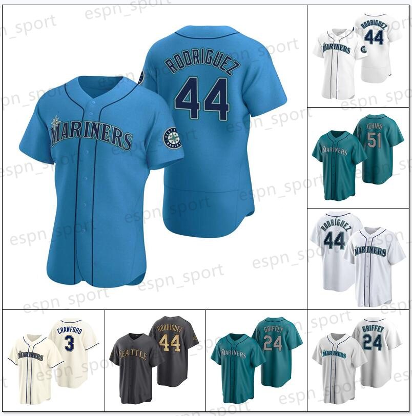 Mariners 24 Griffey Jr Jerseys Julio 44 Rodriguez Seattle Custom 34 Felix Hernandez Baseball Jerseys 51 Suzuki Ichiro Mitch Haniger Edgar Martinez Seager, As picture
Mariners 24 Griffey Jr Jerseys Julio 44 Rodriguez Seattle Custom 34 Felix Hernandez Baseball Jerseys 51 Suzuki Ichiro Mitch Haniger Edgar Martinez Seager, As picture