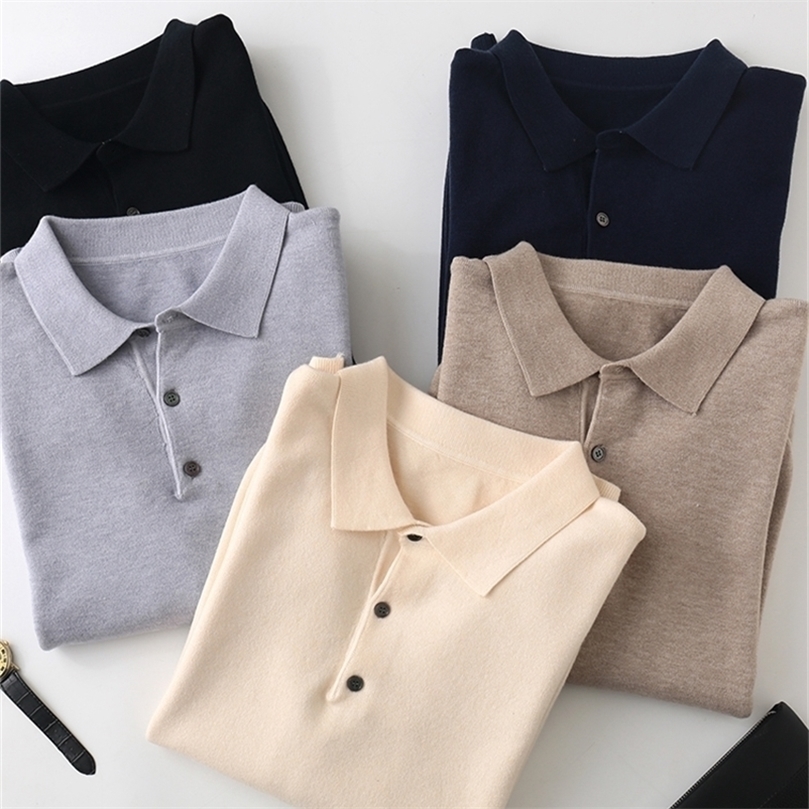 Spring and Autumn Men 's POLO pullover men Cashmere sweater Knitted Pullover Cashmere Sweater Men Jumper sweater top 201203, Beige
Spring and Autumn Men 's POLO pullover men Cashmere sweater Knitted Pullover Cashmere Sweater Men Jumper sweater top 201203, Beige
