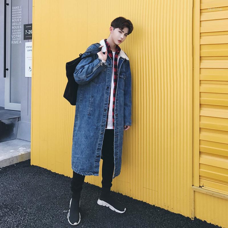 Men's Trench Coats Winter Pattern Fashion Casual Long Cowboy Velveteen Pockets Loose Windbreaker Thicken Warm OvercoatMen's Kend22, Blue
Men's Trench Coats Winter Pattern Fashion Casual Long Cowboy Velveteen Pockets Loose Windbreaker Thicken Warm OvercoatMen's Kend22, Blue