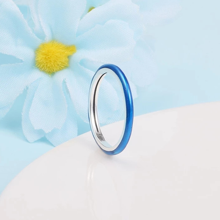 2021 New Ring 925 Sterling Silver Jewelry ME Electric Blue Rings for Women Wedding Engagement Ring Bague Femme anillos 199655C02
2021 New Ring 925 Sterling Silver Jewelry ME Electric Blue Rings for Women Wedding Engagement Ring Bague Femme anillos 199655C02