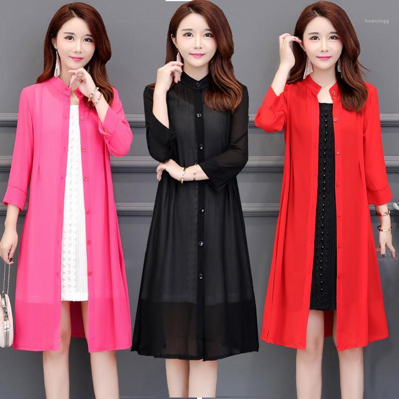 Women's Blouses & Shirts 2022 Summer Beach Long Kimono Cardigan Tops Women Plus Size Sleeve Female Loose Sun Protection Shawl Blouse L488, Orange red
Women's Blouses & Shirts 2022 Summer Beach Long Kimono Cardigan Tops Women Plus Size Sleeve Female Loose Sun Protection Shawl Blouse L488, Orange red