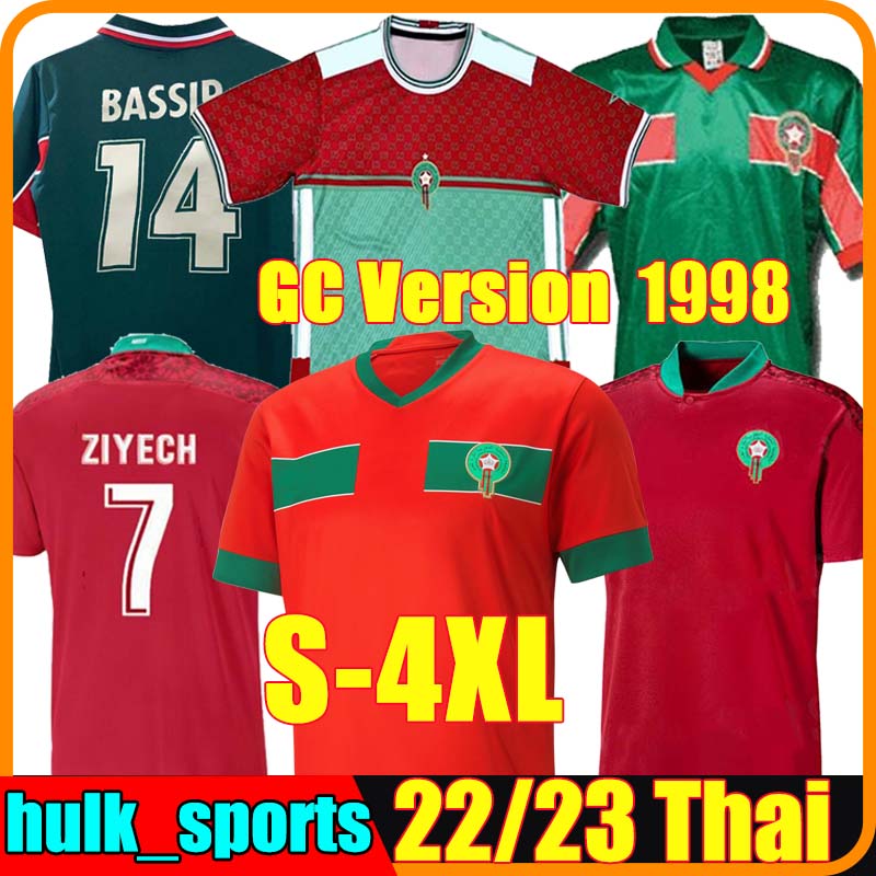 4XL 22/23 GC Morocco soccer jerseys Marruecos maillot de foot Ziyech Boufal FAJR Munir Ait Bennasser Amrabat 2022 2023 Men Kids Kit football shirts retro 1998 away, Moluoge 22-23 gc versi
4XL 22/23 GC Morocco soccer jerseys Marruecos maillot de foot Ziyech Boufal FAJR Munir Ait Bennasser Amrabat 2022 2023 Men Kids Kit football shirts retro 1998 away, Moluoge 22-23 gc versi