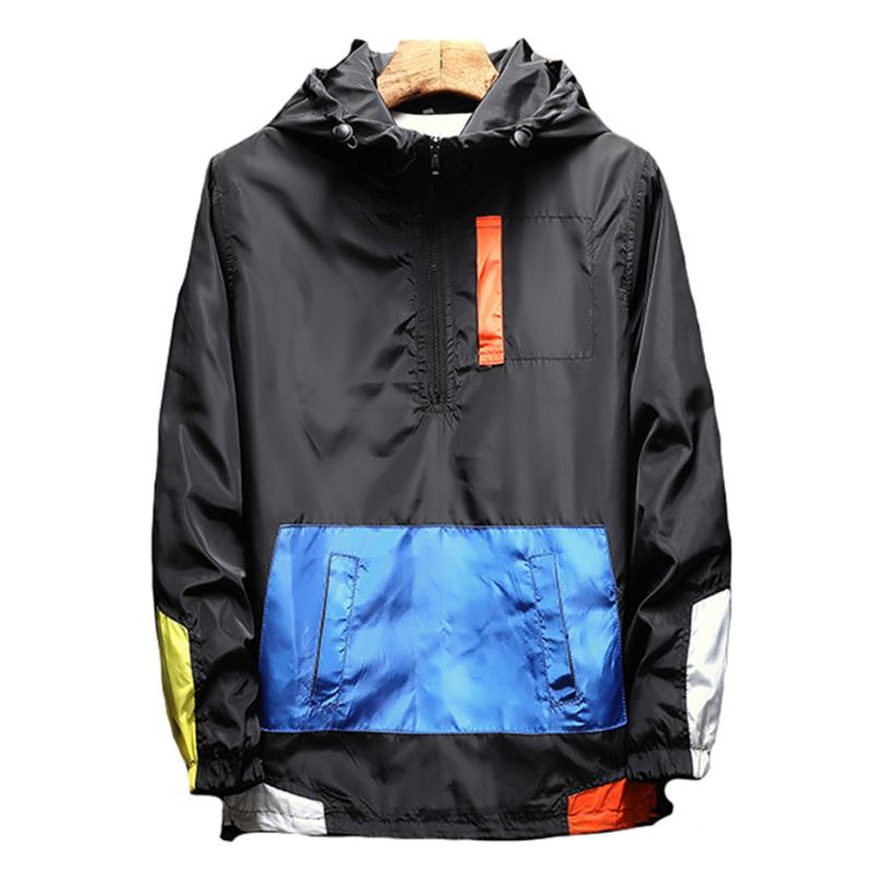 Men's Jackets Men's Fashion Hooded Color Block Plus Size Loose Jacket Spring Autumn Casual Pullover Windbreaker Coat OuterwearMen's, Black
Men's Jackets Men's Fashion Hooded Color Block Plus Size Loose Jacket Spring Autumn Casual Pullover Windbreaker Coat OuterwearMen's, Black