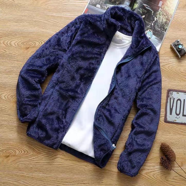 Men's Jackets Fleece Autumn Sweater Zipper Warm Coat Fashion Outwear Keep Outerwear Winter Men Clothes, Gray
Men's Jackets Fleece Autumn Sweater Zipper Warm Coat Fashion Outwear Keep Outerwear Winter Men Clothes, Gray