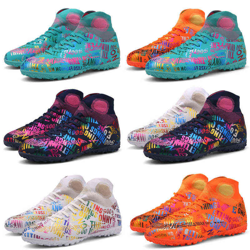 Soccer Shoesmen Boot Cleats Kids High Ankle Football Lightweight Outdoor Sport Sneakers New 220331, 004 orange
Soccer Shoesmen Boot Cleats Kids High Ankle Football Lightweight Outdoor Sport Sneakers New 220331, 004 orange