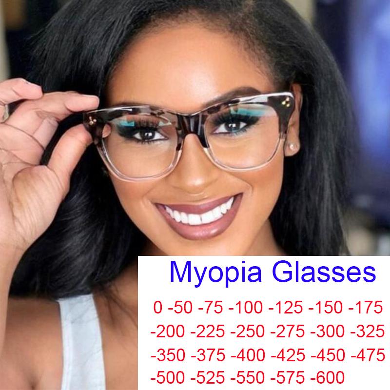 Sunglasses Anti-Blue Light Myopia Glasses Women Oversized Big Frame Computer Female Clear Square Eyeglasses Minus Vision 0 - -6.0Sunglasses
Sunglasses Anti-Blue Light Myopia Glasses Women Oversized Big Frame Computer Female Clear Square Eyeglasses Minus Vision 0 - -6.0Sunglasses