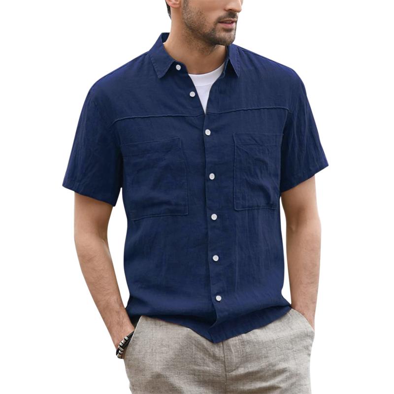 Men's Casual Shirts Men's Big Tall Clothing Collar Short Sleeve Pocket Solid Shirt Down Cotton T For Men Multi Pack Size 13Men's, Black
Men's Casual Shirts Men's Big Tall Clothing Collar Short Sleeve Pocket Solid Shirt Down Cotton T For Men Multi Pack Size 13Men's, Black