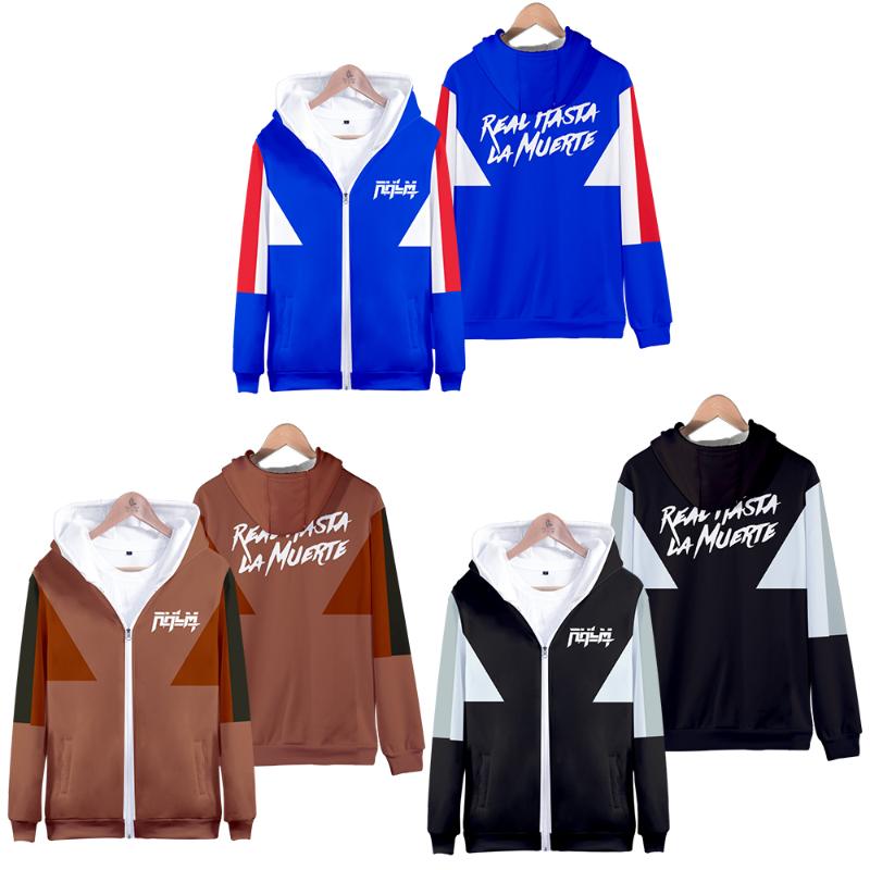 Men's Hoodies & Sweatshirts Anuel RHLM Zipper Coat Long-Sleeved Stitching Color Jacket And Pants Casual For Men Women, Black
Men's Hoodies & Sweatshirts Anuel RHLM Zipper Coat Long-Sleeved Stitching Color Jacket And Pants Casual For Men Women, Black