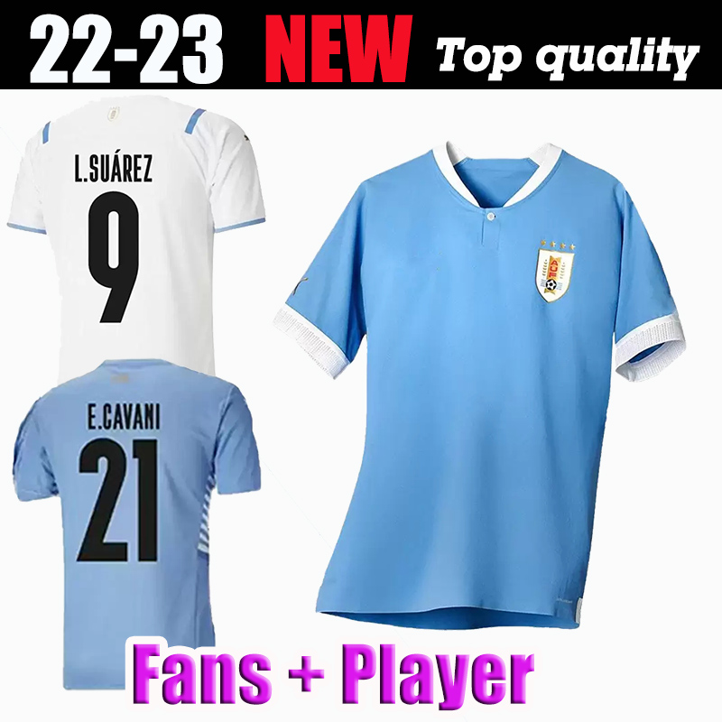 New 2022 2023 Uruguay Suarez De Arrascaeta soccer jerseys 22 23 R Araujo Bentancur E.Cavani D.Godin D.NUnez M Gomez Gimenez sets Football shirts Uniforms men kids, Fans +patch
New 2022 2023 Uruguay Suarez De Arrascaeta soccer jerseys 22 23 R Araujo Bentancur E.Cavani D.Godin D.NUnez M Gomez Gimenez sets Football shirts Uniforms men kids, Fans +patch