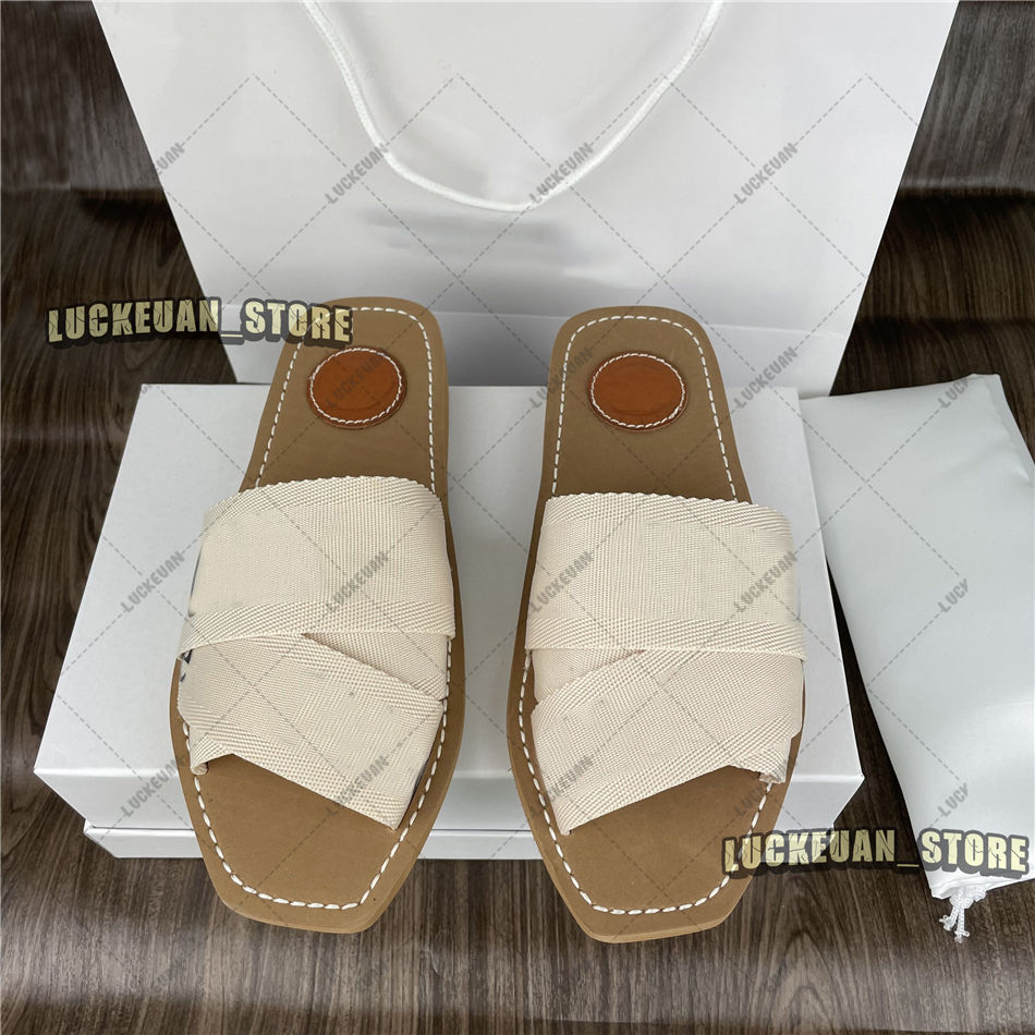 2022 Summer Women Slippers High Quality Slipper Woman Classic Woody Mules Sole Sandals Cross Band Canvas Ladies Slides Designer Flip Flops with box, Color_1
2022 Summer Women Slippers High Quality Slipper Woman Classic Woody Mules Sole Sandals Cross Band Canvas Ladies Slides Designer Flip Flops with box, Color_1