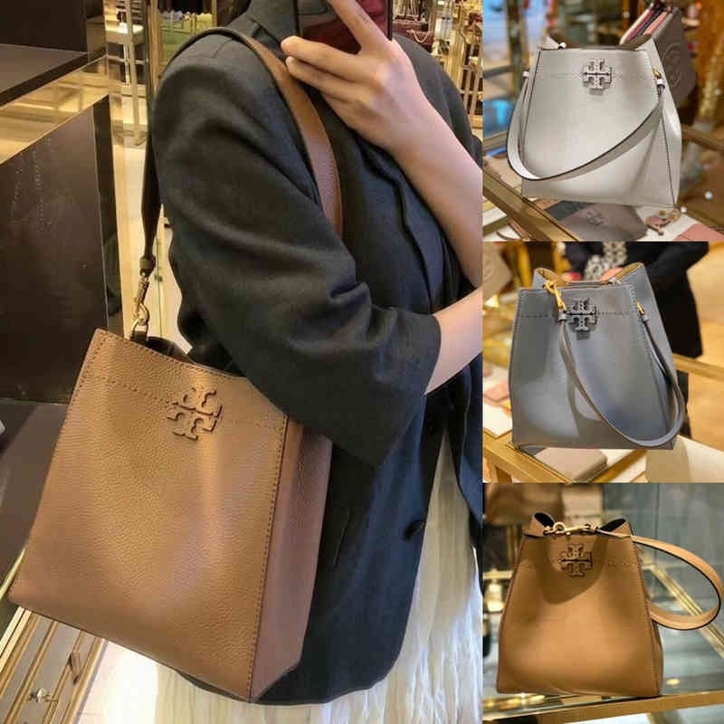 Buy Tote Burchs Bags Torys women's bag McGraw cowhide Single Shoulder Messenger Handbag Bucket Tote bag from the United States, Tiramisu
Buy Tote Burchs Bags Torys women's bag McGraw cowhide Single Shoulder Messenger Handbag Bucket Tote bag from the United States, Tiramisu