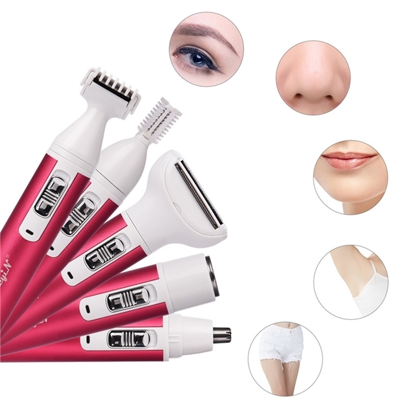 5 in 1 Women Epilator Female Eyebrow Trimmer Lady Shaver For Hair Removal Shaving Machine Face depilador Bikini Depilatory P40 220323
5 in 1 Women Epilator Female Eyebrow Trimmer Lady Shaver For Hair Removal Shaving Machine Face depilador Bikini Depilatory P40 220323