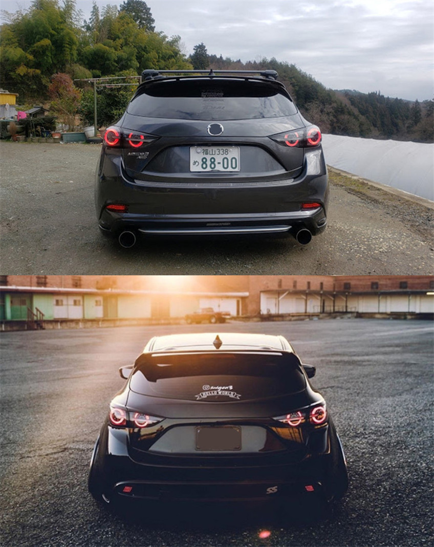Car Tail Lights For Mazda 3 Axela BMLFS BMEFS 20 14-20 19 Taillights Fog Lamp LED Turn Signal Brake Lights