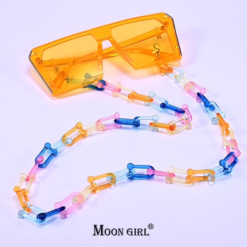 Sunglasses Cases & Bags Shape Acrylic Glasses Chains For Masks Woman Neck Strap Fashion Luxury Eyeglasses Holder Spectacle Chain LanyardSung
Sunglasses Cases & Bags Shape Acrylic Glasses Chains For Masks Woman Neck Strap Fashion Luxury Eyeglasses Holder Spectacle Chain LanyardSung