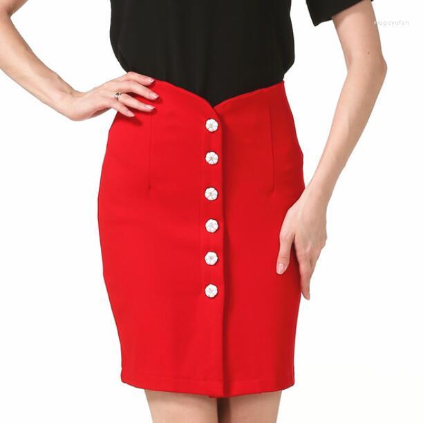 Skirts -5XL Large Size Womens Single-breasted Skirt Package Hip High Waist Professional FaldasSkirts, Black
Skirts -5XL Large Size Womens Single-breasted Skirt Package Hip High Waist Professional FaldasSkirts, Black