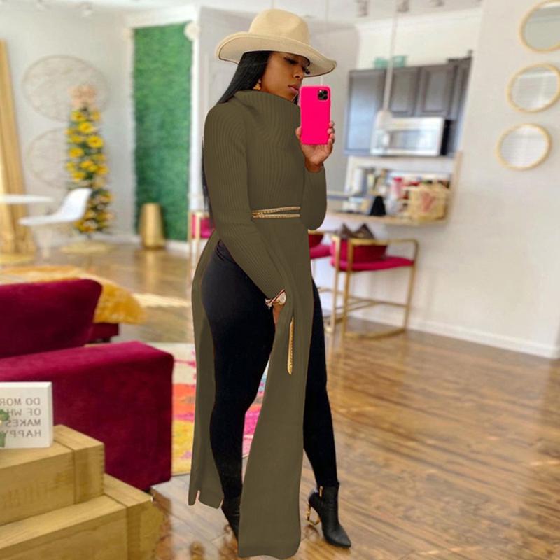 Plus Size Dresses Solid Color Turtleneck Slim Slimming Knitted Sweater Sexy Split Fork Stretch Fashion Street Wear Women DressPlus, Black
Plus Size Dresses Solid Color Turtleneck Slim Slimming Knitted Sweater Sexy Split Fork Stretch Fashion Street Wear Women DressPlus, Black