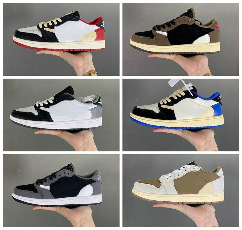 Shoes Men Women Casual Jumpman 1 1S Low OG Travis SP 12s Fragment Scotts Design x 4s TS 6s Military 7s Blue White Black Red Brown 13s, All with original symbol
Shoes Men Women Casual Jumpman 1 1S Low OG Travis SP 12s Fragment Scotts Design x 4s TS 6s Military 7s Blue White Black Red Brown 13s, All with original symbol