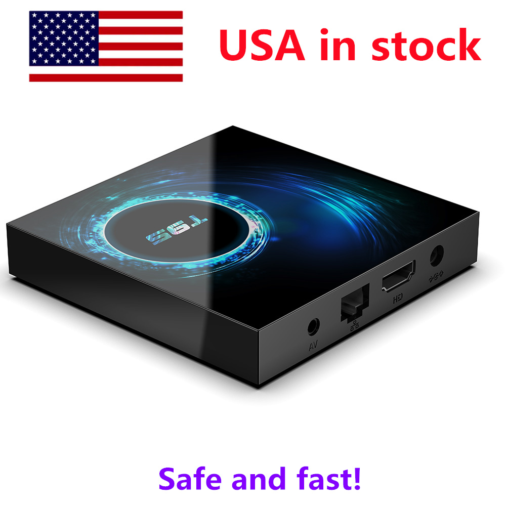 Ship from USA 10PCS/lot T95 TV Box Android 10.0 Allwinner H616 Quad Core 4GB 32GB H.265 Set top Box
