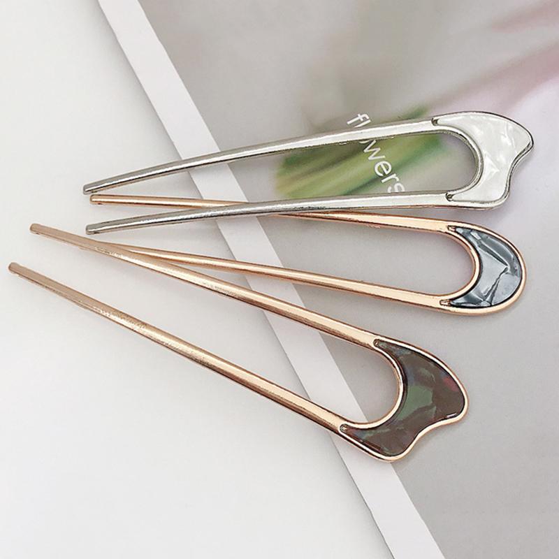 Hair Clips & Barrettes Japanese Style Metal Alloy U-Shape Clip Women Girls Vintage Sticks Headwear For Lady Hairpin Bun Tool LLHair 
Hair Clips & Barrettes Japanese Style Metal Alloy U-Shape Clip Women Girls Vintage Sticks Headwear For Lady Hairpin Bun Tool LLHair