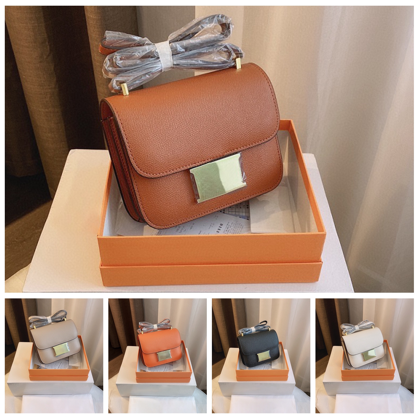 5A Designer Bag Luxury Purse H Brand Shoulder Bags Leather Handbag Woman Crossbody Messager Cosmetic Purses Wallet by shoebrand S45 06, #30 box
5A Designer Bag Luxury Purse H Brand Shoulder Bags Leather Handbag Woman Crossbody Messager Cosmetic Purses Wallet by shoebrand S45 06, #30 box