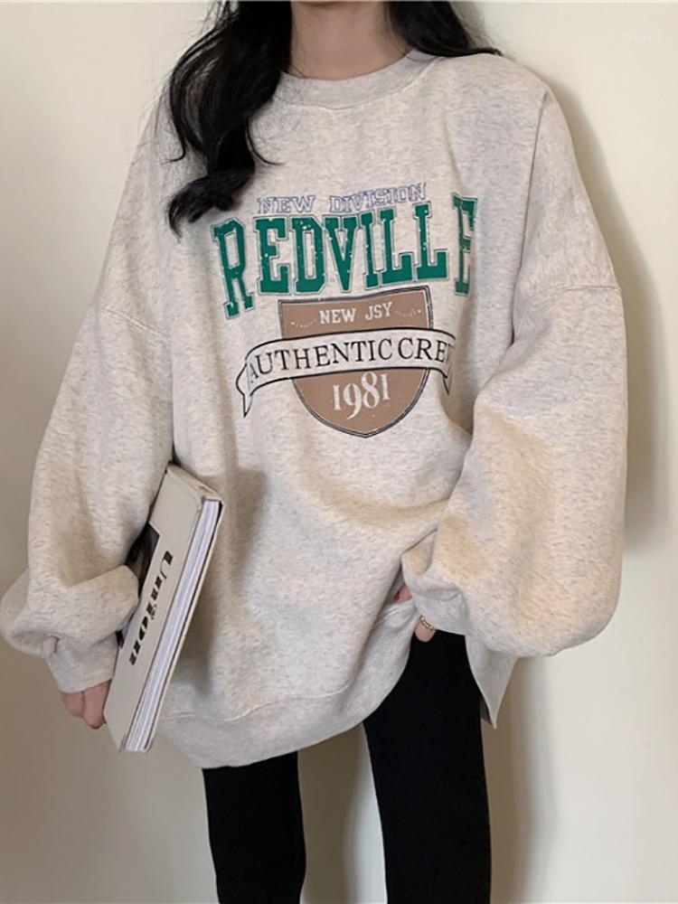 Warm Sweatshirt Women's Autumn And Winter Loose Korean Medium Thick Long Sleeve Top Hoodies & Sweatshirts, Gray
Warm Sweatshirt Women's Autumn And Winter Loose Korean Medium Thick Long Sleeve Top Hoodies & Sweatshirts, Gray