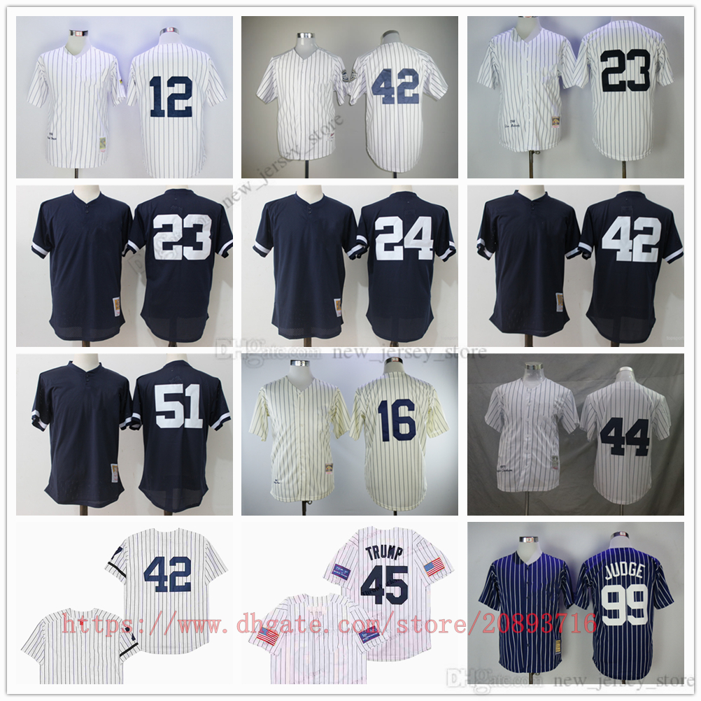 Movie College MitchellNess Baseball Wears Jerseys Stitched 42 MarianoRivera 12 ChaseHeadley #23 44 ReggieJackson All Stitched Away Breathable Sport High Quality, As picture (with team logo)
Movie College MitchellNess Baseball Wears Jerseys Stitched 42 MarianoRivera 12 ChaseHeadley #23 44 ReggieJackson All Stitched Away Breathable Sport High Quality, As picture (with team logo)