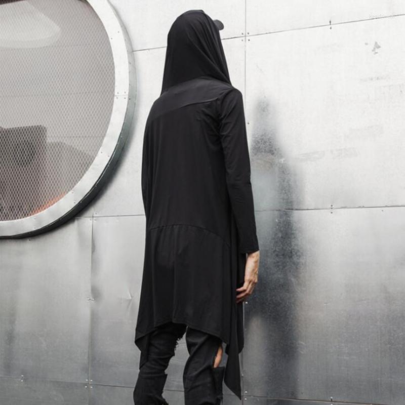 Men's Trench Coats Nightclub DJ Singer Punk Hip Hop Long Coat Stage Costume Vintage Gothic Cloak Spring Male Black Jacket Abrigo Hombre Kend
Men's Trench Coats Nightclub DJ Singer Punk Hip Hop Long Coat Stage Costume Vintage Gothic Cloak Spring Male Black Jacket Abrigo Hombre Kend