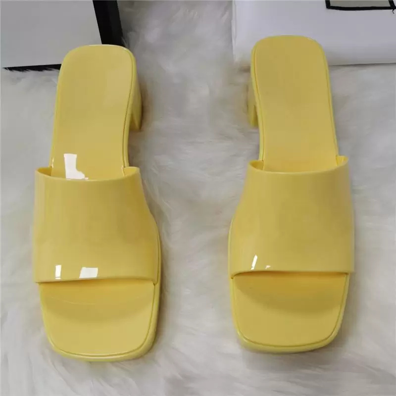 Designer Sandals Women Rubber Slippers High Heels Sandal Summer 6cm Thick Bottom Slipper Chunky Beach Slides Alphabet Pink Green Candy Colors Outdoor With Box
Designer Sandals Women Rubber Slippers High Heels Sandal Summer 6cm Thick Bottom Slipper Chunky Beach Slides Alphabet Pink Green Candy Colors Outdoor With Box