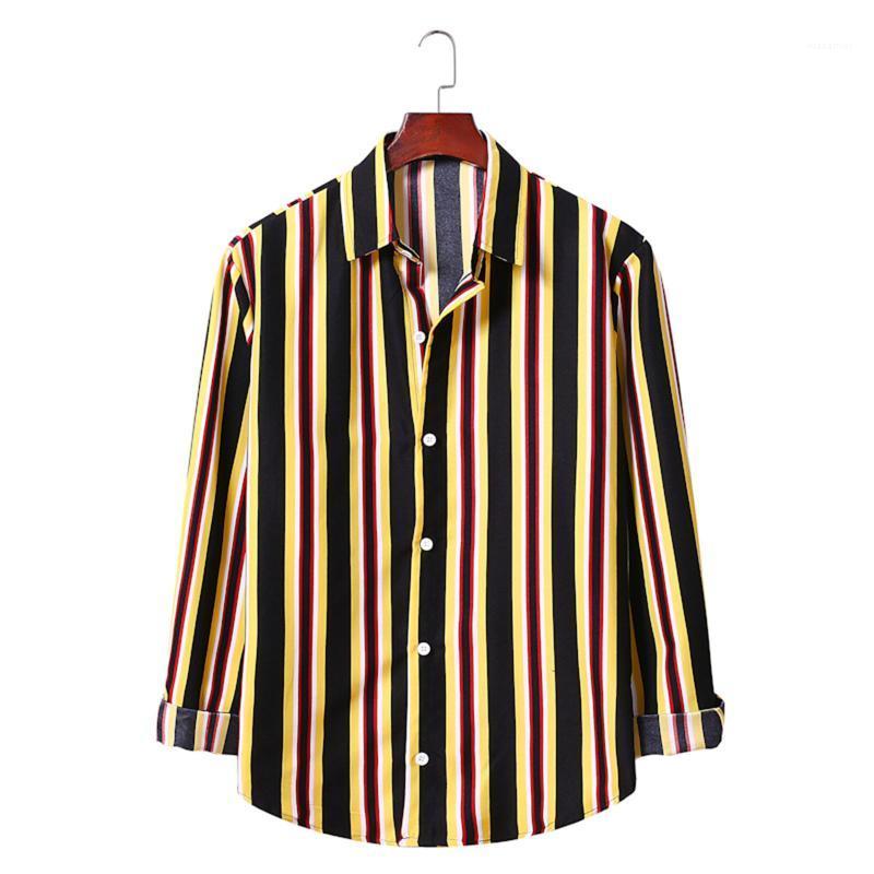Men' Casual Shirts Ethnic Hawaiian Shirt Spring Autumn Vintage Striped Long Sleeve For Men Comfortable Breathable Tops Harajuku, Black
Men' Casual Shirts Ethnic Hawaiian Shirt Spring Autumn Vintage Striped Long Sleeve For Men Comfortable Breathable Tops Harajuku, Black