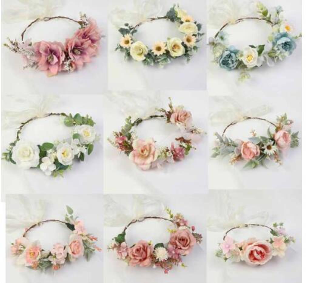 Luxurious Flower Wreath Wedding Bridal Hair Party Crown Floral Garland Bridesmaid Hair Accessories Headpiece He jllhKa, See options
Luxurious Flower Wreath Wedding Bridal Hair Party Crown Floral Garland Bridesmaid Hair Accessories Headpiece He jllhKa, See options