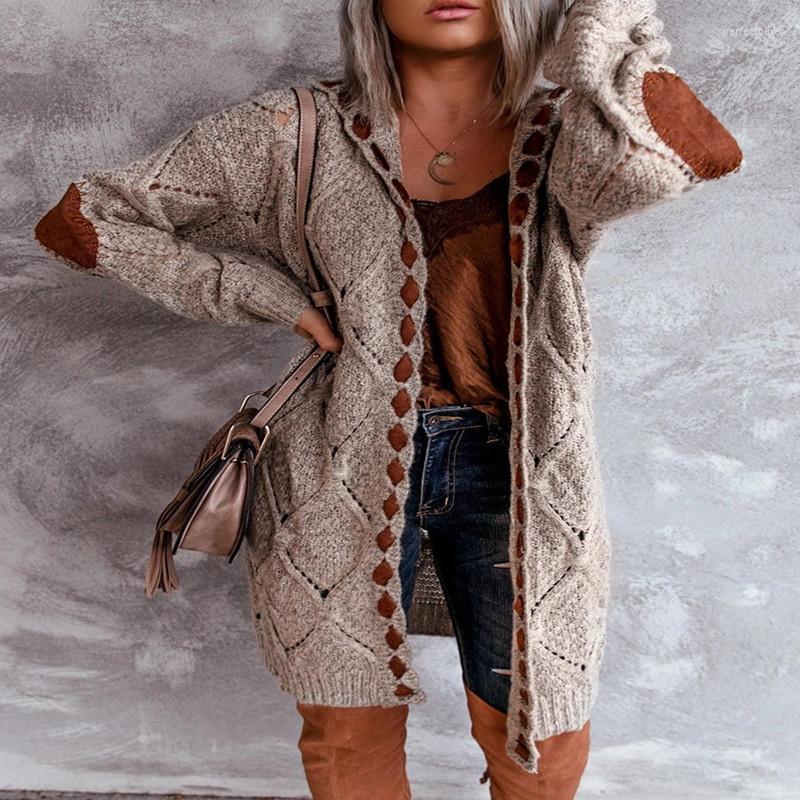 Women' Knits & Tees Casual Oversized Knitted Cardigan Women Sweater Loose Stitching Hooded Long Sleeve Outerwear Sweaters Cardigans Perf22, Gray
Women' Knits & Tees Casual Oversized Knitted Cardigan Women Sweater Loose Stitching Hooded Long Sleeve Outerwear Sweaters Cardigans Perf22, Gray