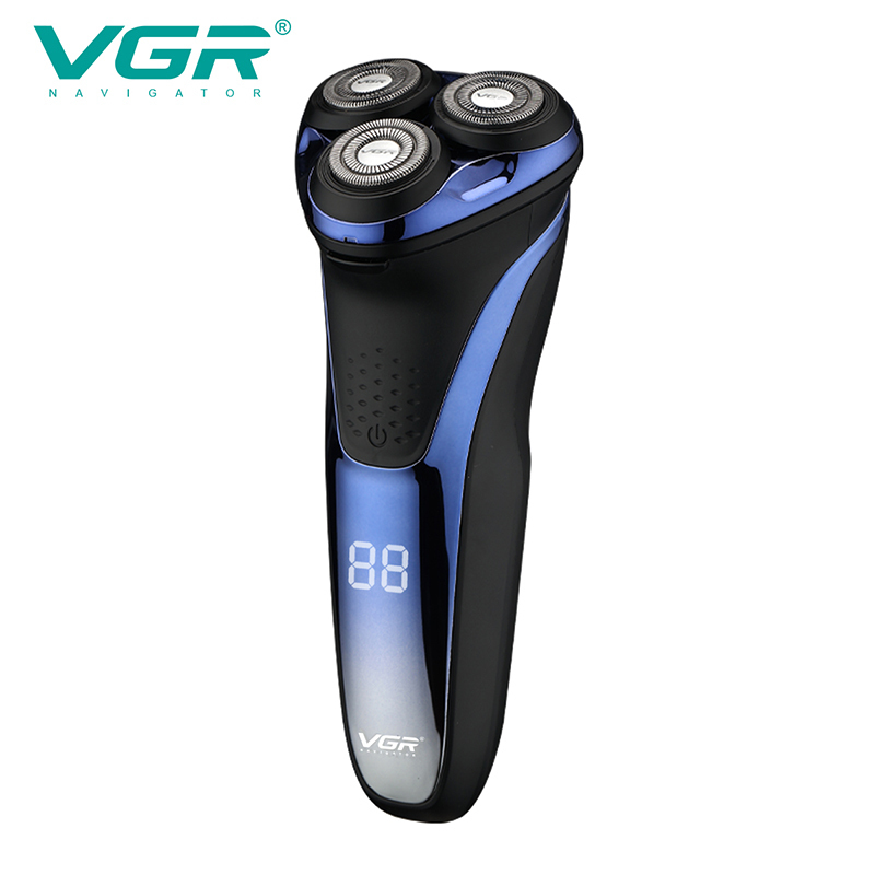 Wet Dry Shaving Machine Rechargeable Electric Shaver Portable Electric Razor For Men Beard Washable USB Charge 220322