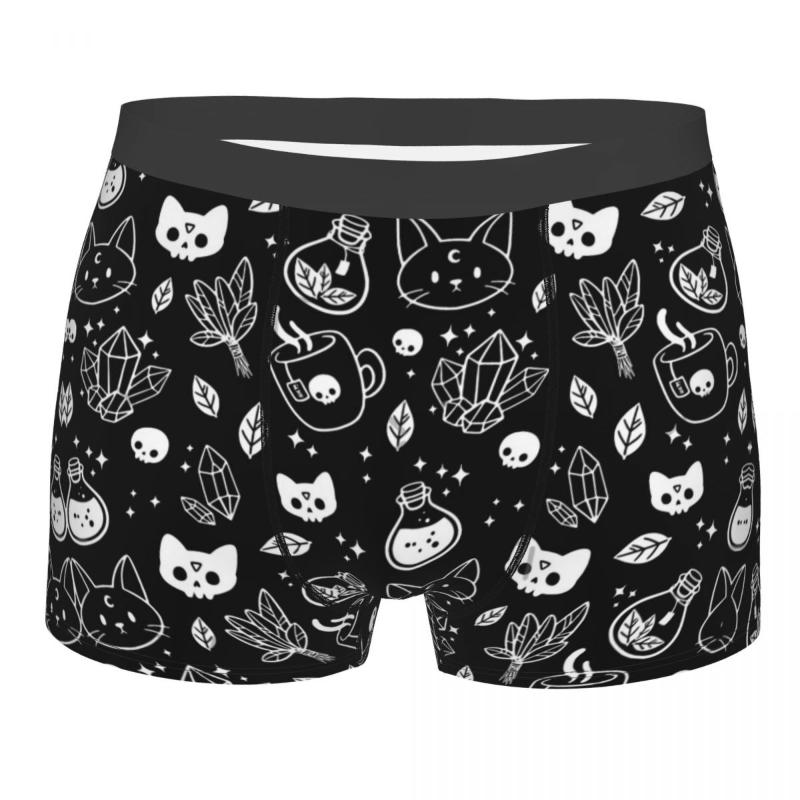 Underpants Witch Black And White Cotton Panties Man Underwear Ventilate Shorts Boxer BriefsUnderpantsUnderpants, Black thin
Underpants Witch Black And White Cotton Panties Man Underwear Ventilate Shorts Boxer BriefsUnderpantsUnderpants, Black thin