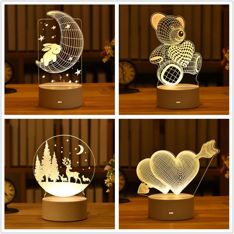 Party Decoration Valentines Day Gift Birthday Anniversaire Bear Heart I Love You Acrylic Led Night Light Christmas Wedding 
Party Decoration Valentines Day Gift Birthday Anniversaire Bear Heart I Love You Acrylic Led Night Light Christmas Wedding