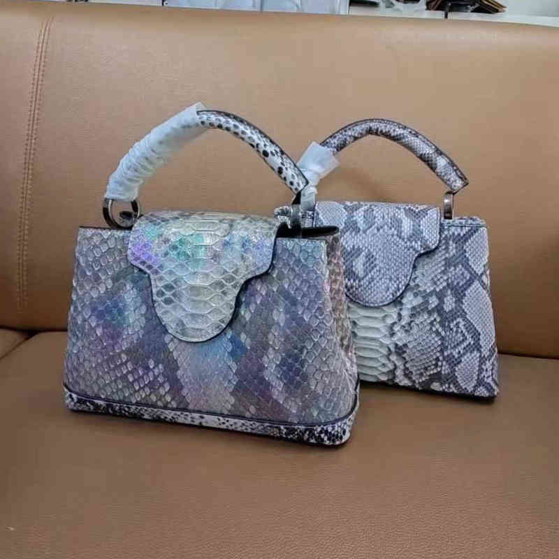 First Layer Snake Skin Small Square Bag New Versatile Leather Women's Bag Fashionable Women's Shoulder Bag 220615, Color
First Layer Snake Skin Small Square Bag New Versatile Leather Women's Bag Fashionable Women's Shoulder Bag 220615, Color