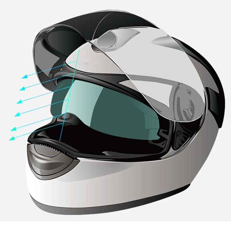 Motorcycle Helmets Full-frame Universal Helmet Rainproof Anti-fog Film Fog Resistant Lens Films Good Light Transmittance Patch, As pictures shown
Motorcycle Helmets Full-frame Universal Helmet Rainproof Anti-fog Film Fog Resistant Lens Films Good Light Transmittance Patch, As pictures shown