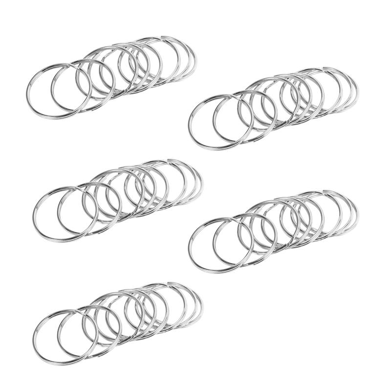 Keychains Quality 50Mm Keyring Split Ring Set Heavy Duty Large Nickel Key Loop Sprung HoopKeychains
Keychains Quality 50Mm Keyring Split Ring Set Heavy Duty Large Nickel Key Loop Sprung HoopKeychains