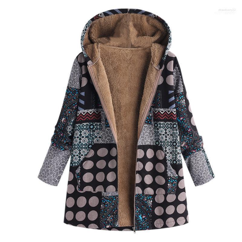 Women's Down & Parkas Plus Size Women Winter Coat Vintage Print Outwear Hooded Long Sleeve Zipper Padded Iacket Ladies Fleece Thick Coats1 S, Black
Women's Down & Parkas Plus Size Women Winter Coat Vintage Print Outwear Hooded Long Sleeve Zipper Padded Iacket Ladies Fleece Thick Coats1 S, Black