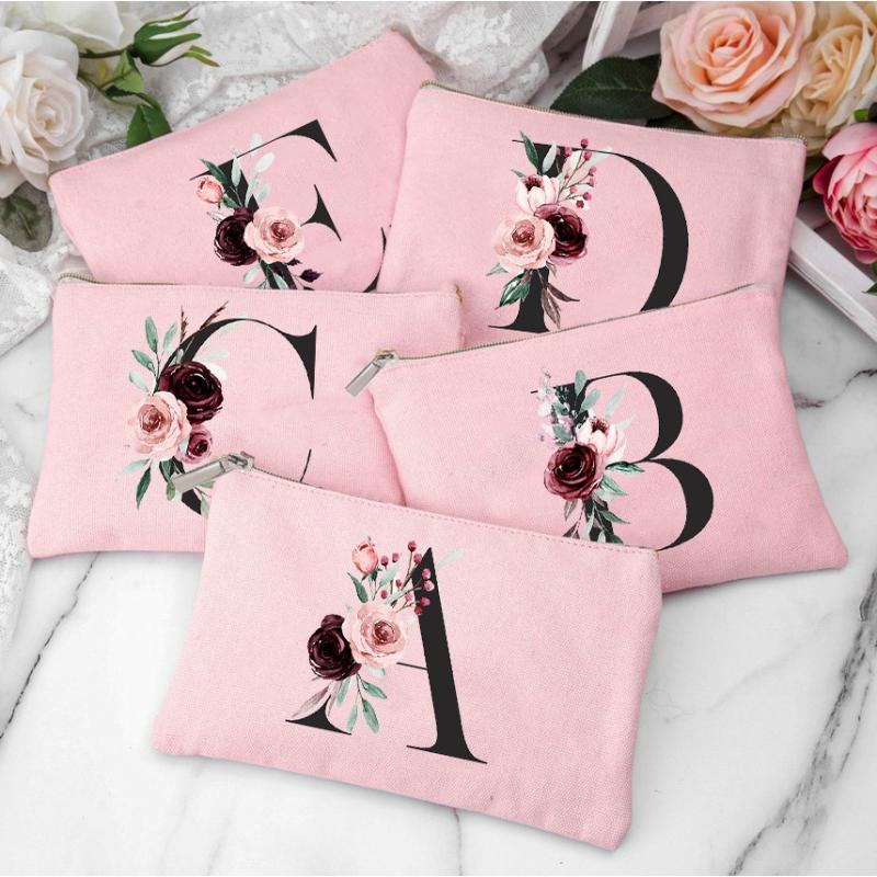 Cosmetic Bags & Cases Bridesmaid Makeup Initial Custom Wedding Bag Proposal Gift Ladies Travel Pouch Bridal Party Present, W03945-tbpk-d
Cosmetic Bags & Cases Bridesmaid Makeup Initial Custom Wedding Bag Proposal Gift Ladies Travel Pouch Bridal Party Present, W03945-tbpk-d