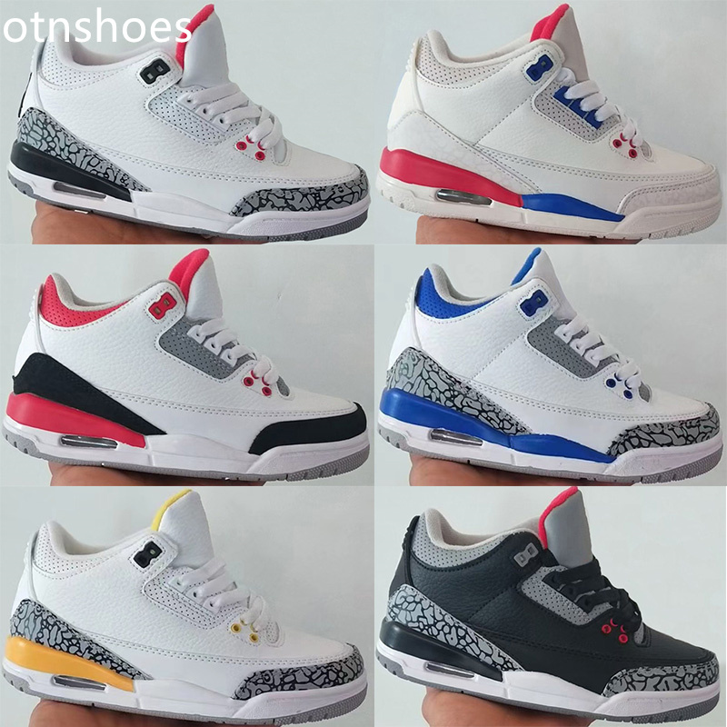 2022 hot Boys girls 3 basketball shoes Youth Kids III tennis shoes Blue Red Silver Grey black sneakers size 26-35, Color 3
2022 hot Boys girls 3 basketball shoes Youth Kids III tennis shoes Blue Red Silver Grey black sneakers size 26-35, Color 3
