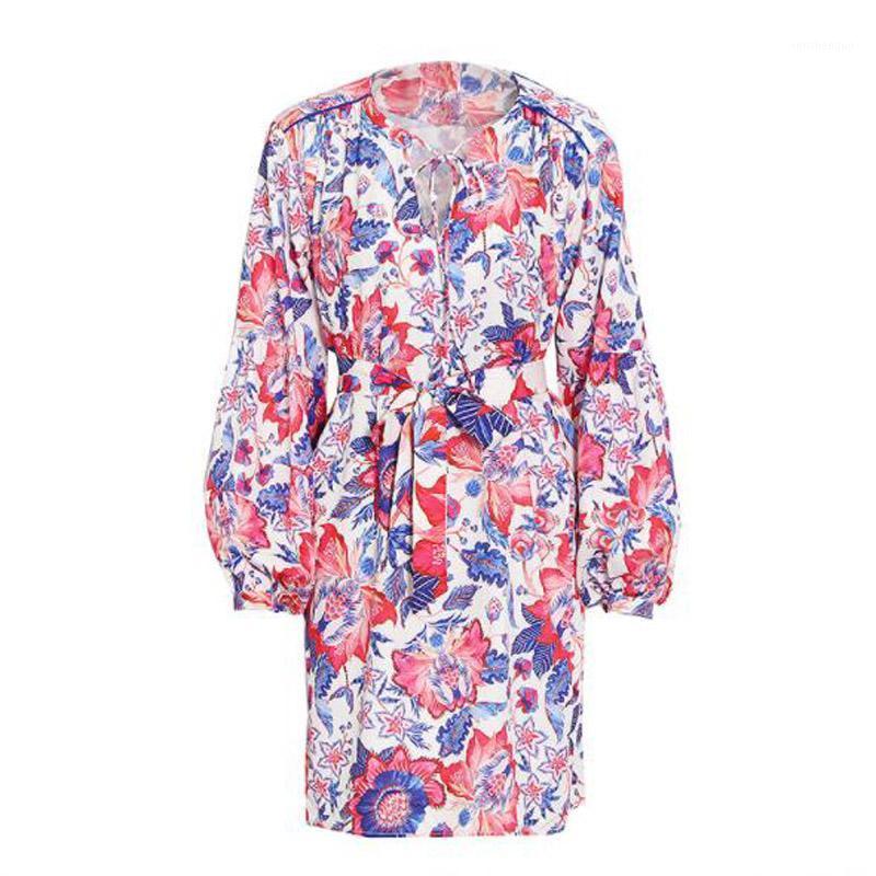 Casual Dresses Cultiseed Women Vintage Sweet Lacing Up Bandage V Neck Bow Slim Waist Print Birthday Party Dress Female Ladies Holiday Gowns, As picture
Casual Dresses Cultiseed Women Vintage Sweet Lacing Up Bandage V Neck Bow Slim Waist Print Birthday Party Dress Female Ladies Holiday Gowns, As picture