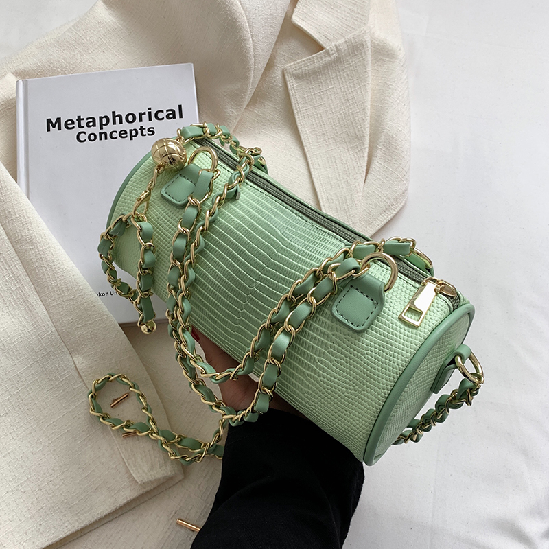 Lizard Pattern Round Bucket Handbags and Purses Fashion Brand Cylindrical Shoulder Crossbody Bag Women Chain Travel 220616, Green
Lizard Pattern Round Bucket Handbags and Purses Fashion Brand Cylindrical Shoulder Crossbody Bag Women Chain Travel 220616, Green
