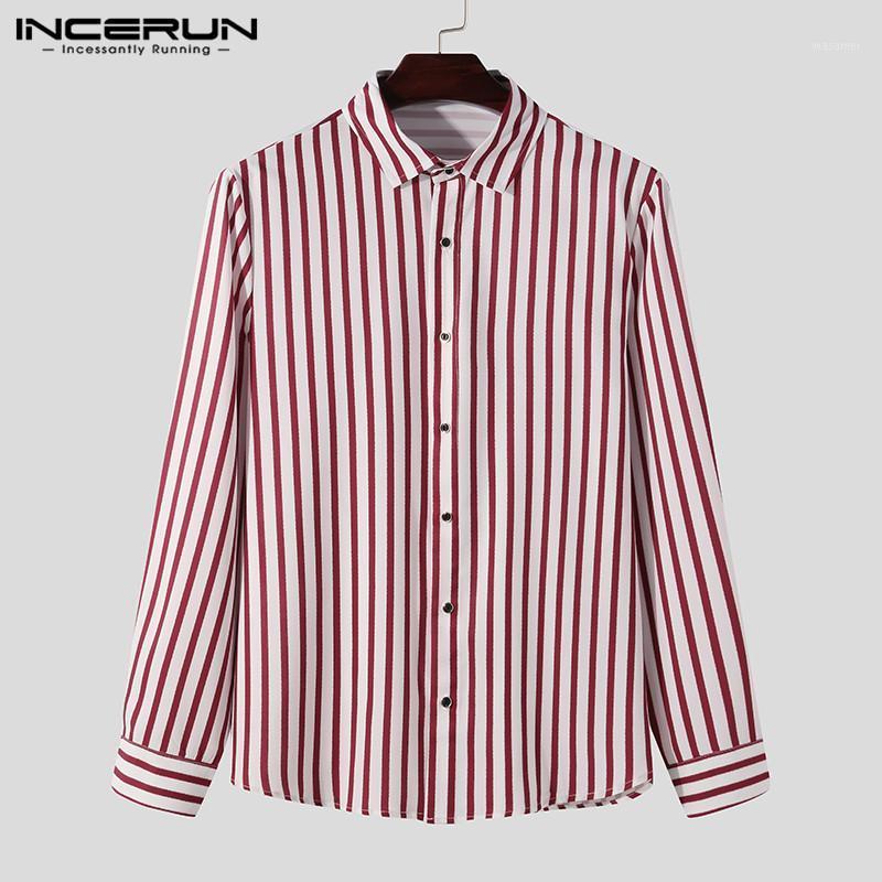 Fashion Men Striped Shirt Long Sleeve Turn Down Collar 2022 Button Social Business Shirts Brand Streetwear Tops Chemise Men' Casual, Blue
Fashion Men Striped Shirt Long Sleeve Turn Down Collar 2022 Button Social Business Shirts Brand Streetwear Tops Chemise Men' Casual, Blue