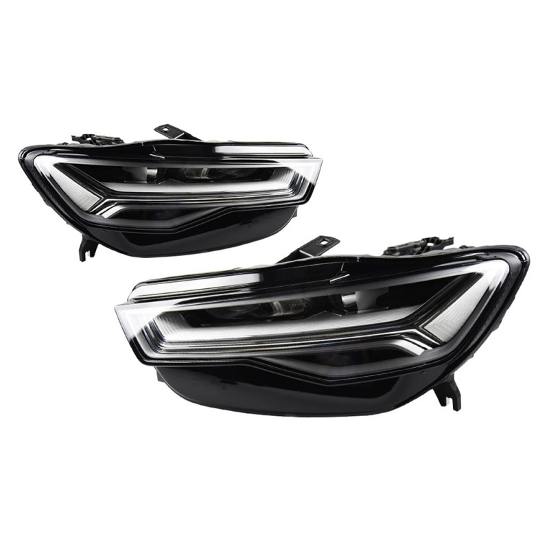 LED Lamps For A6 C7 A6L 20 12-20 18 MATRIX DRL Daytime Running Light LED Turn Signal High Beam Headlights