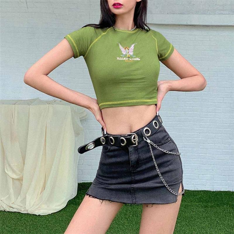 Women's T-Shirt Autumn Butterfly Graphic Long Sleeve Tshirt Woman Y2k E-girl Letter Chic Crop Tops 2022 Street Activity Basic Streetwear, Army green
Women's T-Shirt Autumn Butterfly Graphic Long Sleeve Tshirt Woman Y2k E-girl Letter Chic Crop Tops 2022 Street Activity Basic Streetwear, Army green