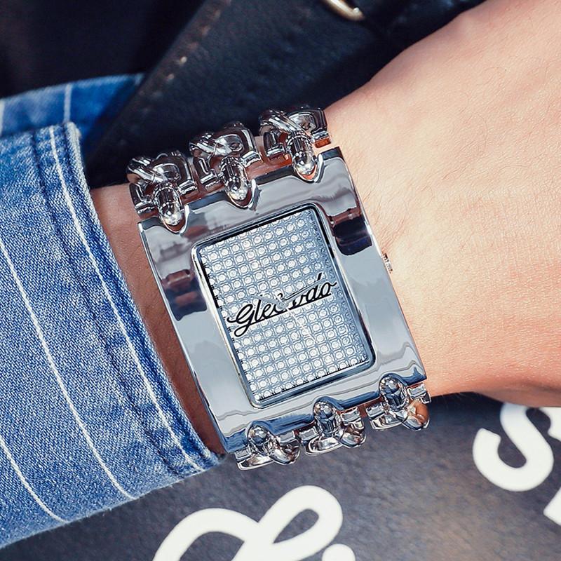 Wristwatches G&D Women's Watches Luxury Silver Quartz Rhinestone Ladies Bracelet Watch Relogio Feminino Clock GiftWrisWristwatches, Gold
Wristwatches G&D Women's Watches Luxury Silver Quartz Rhinestone Ladies Bracelet Watch Relogio Feminino Clock GiftWrisWristwatches, Gold